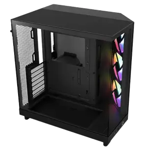 NZXT H6 FLOW RGB BLACK CASE